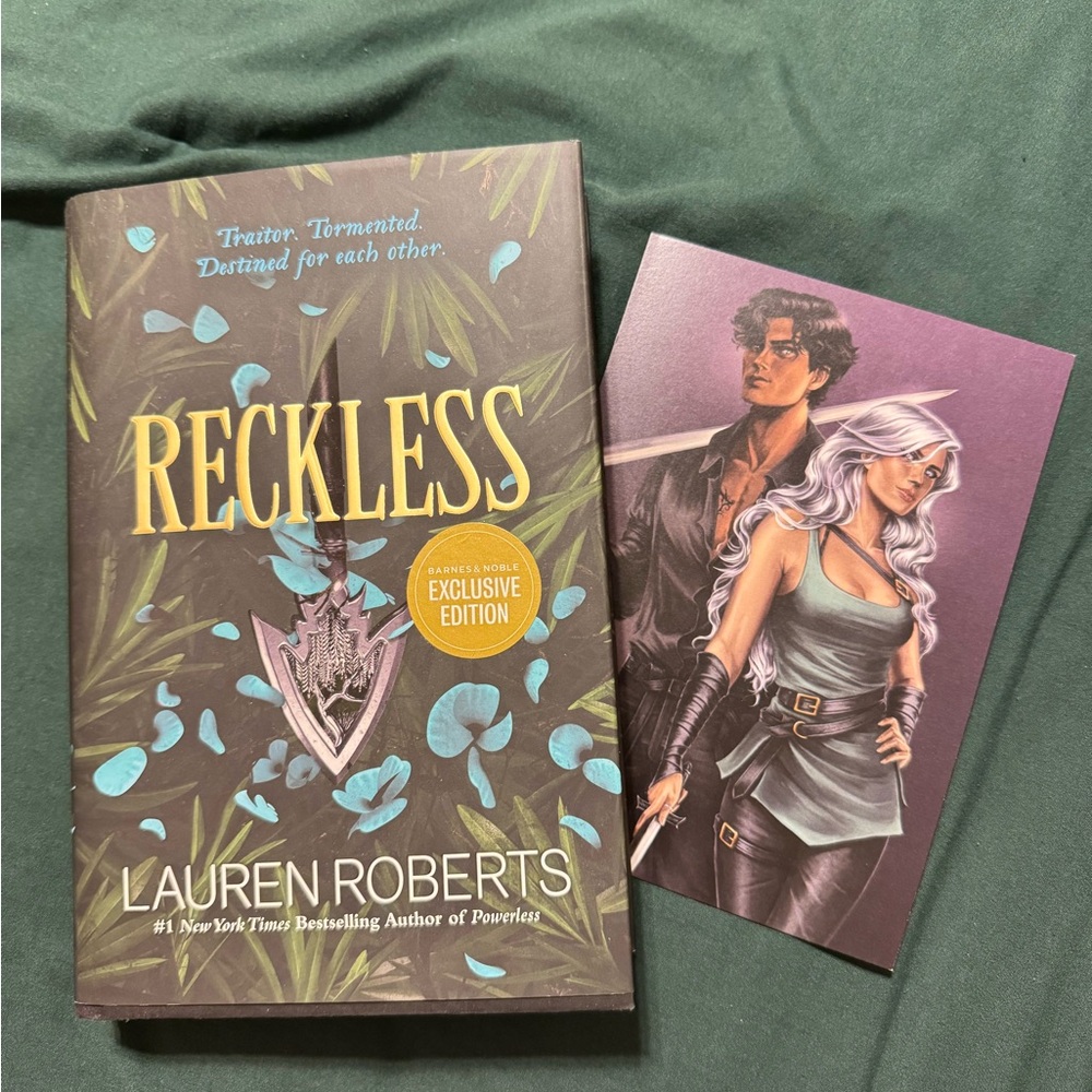 SIGNED Reckless Exclusive Edition Book